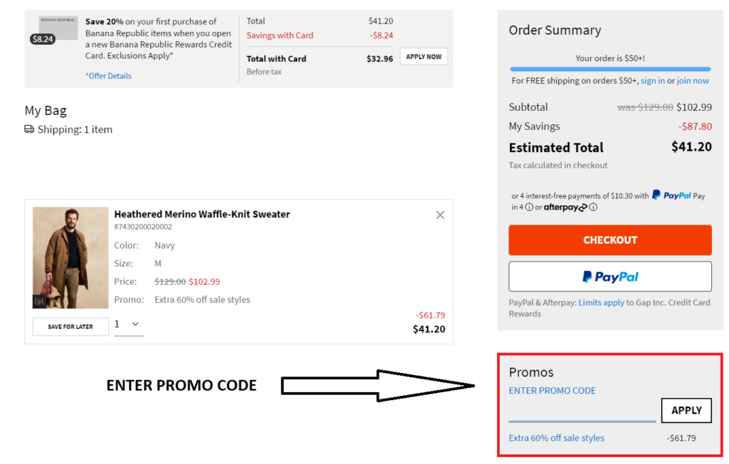 Banana Republic Coupon Codes & Deals May 2024
